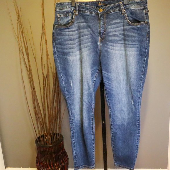 Kut from the Kloth Denim - Kut from the Kloth Blue Denim Stretch Skinny Jeans